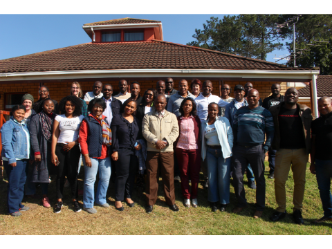 Participants and facilitators from the PGDip (HE)