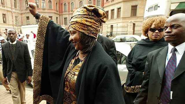 Winnie Madikizela achieved a lot before she met Nelson Mandela. Kim Ludbrook/EPA