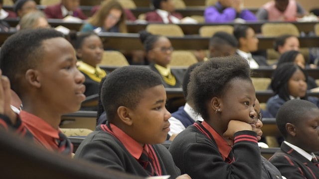 Learners from local schools were also at the Open Day 2017