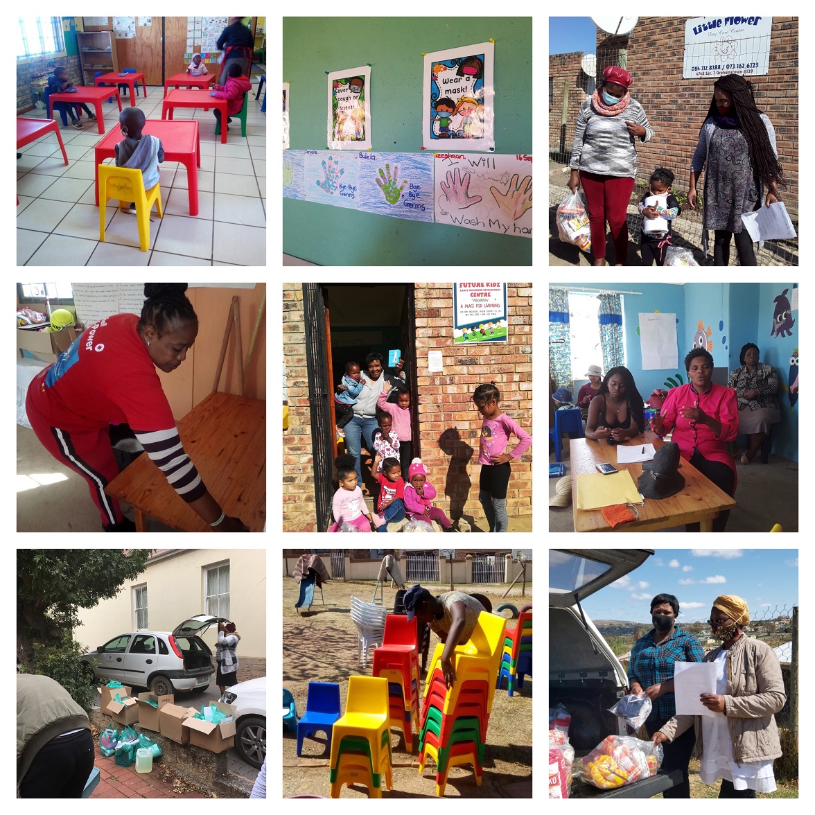 ECD Centers reopen thanks to the collaborative effort of the Makhanda Community 