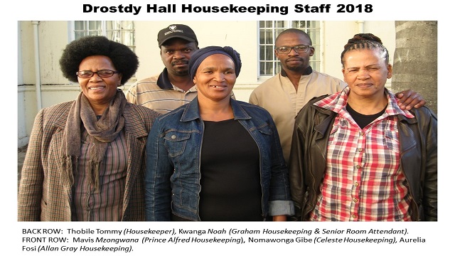 Housekeeping Staff 2018