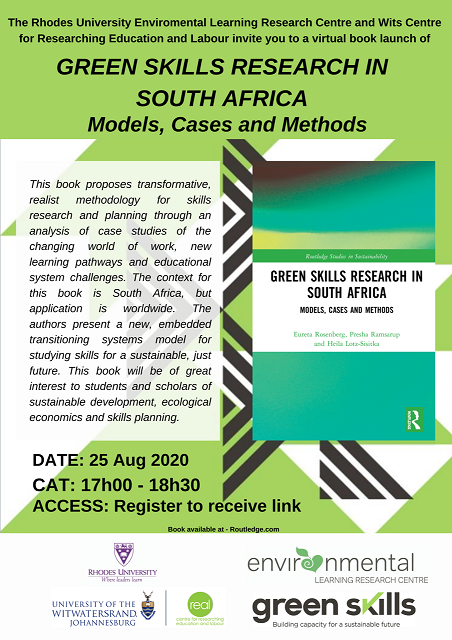 Book launch: Green Skills Research in South Africa 