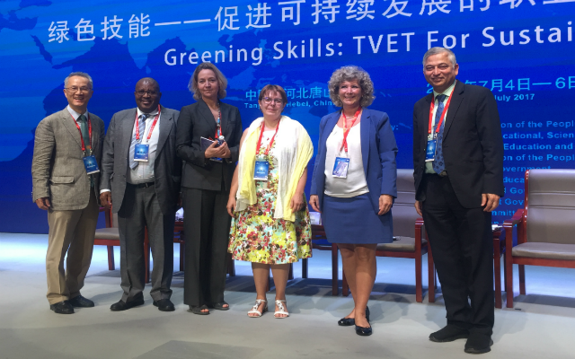 TVET for Green Skills - UNESCO conference in China