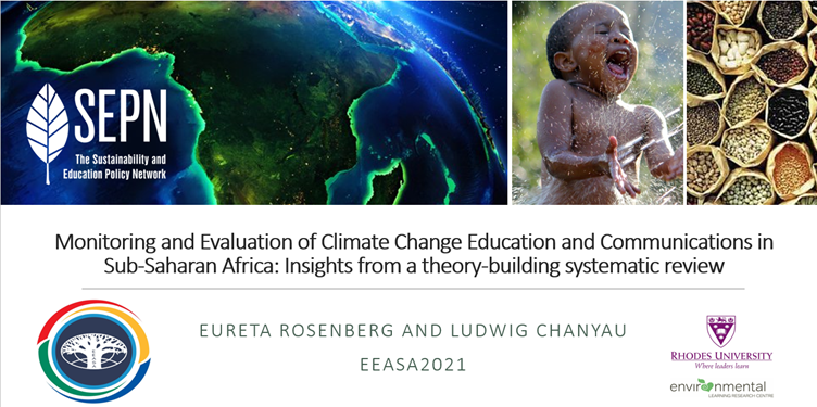 EEASA 2021 Monitoring and Evaluation of Climate Change Education and Communications in Sub-Saharan Africa: Insights from a theory-building systematic review