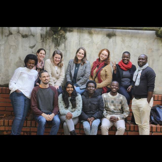 The members of the Urban Connections in African Popular Imaginaries Research Group for 2018