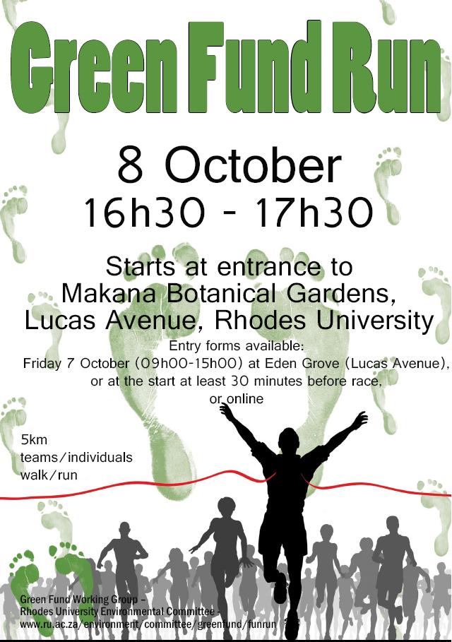 Green Fund Run Poster 2011