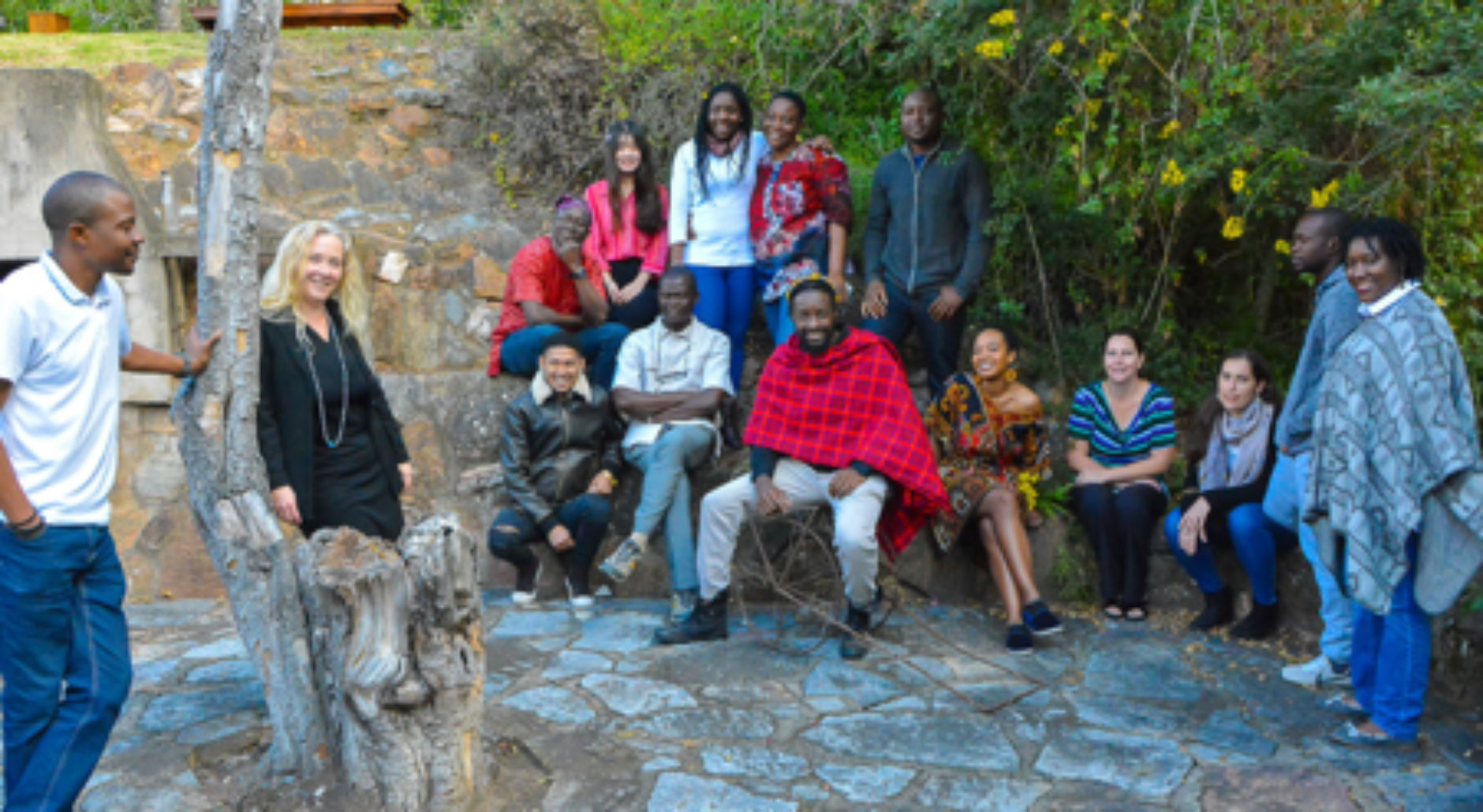 Members of the 2018 Arts of Africa and Global Souths research team. Photo by team member Stary Mwaba
