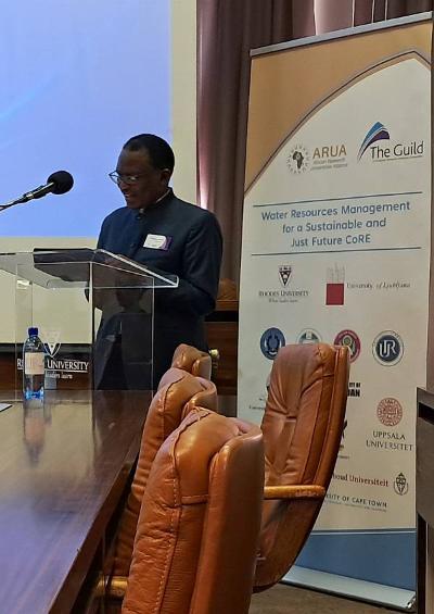 VC Mabizela speaks at the launch