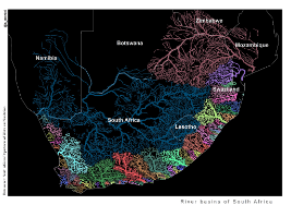 Map of South Africa's Rivers