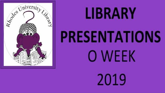 Library Orientation Presentations