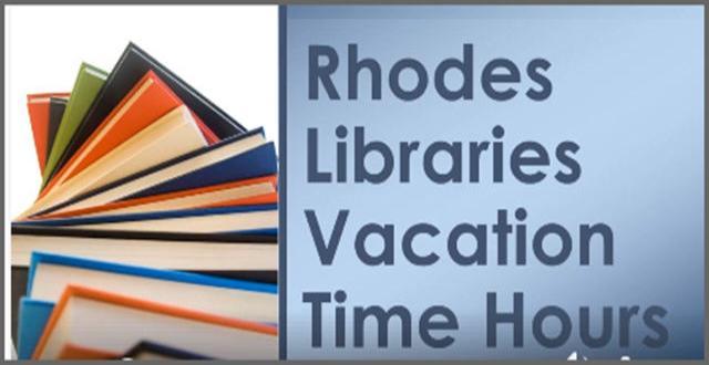 Library Vacation Time Hours