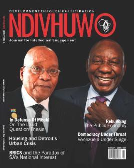 4th Edition: Ndivhuwo: Journal for Intellectual Engagement