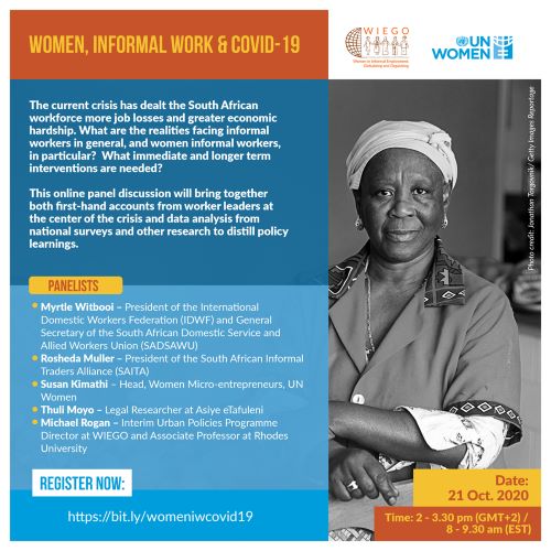 Women, Informal Work & COVID-19