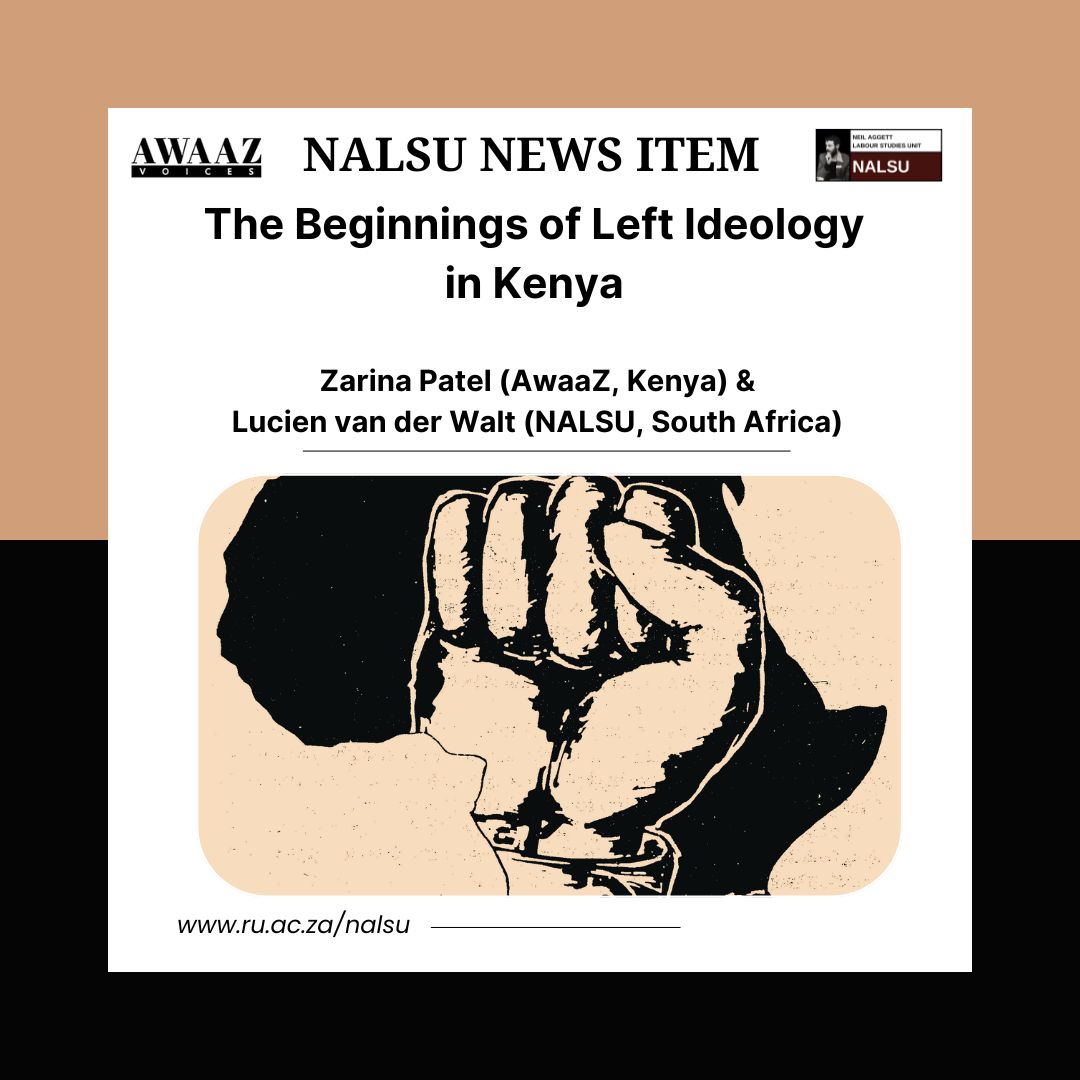 The Beginnings of Left Ideology in Kenya
