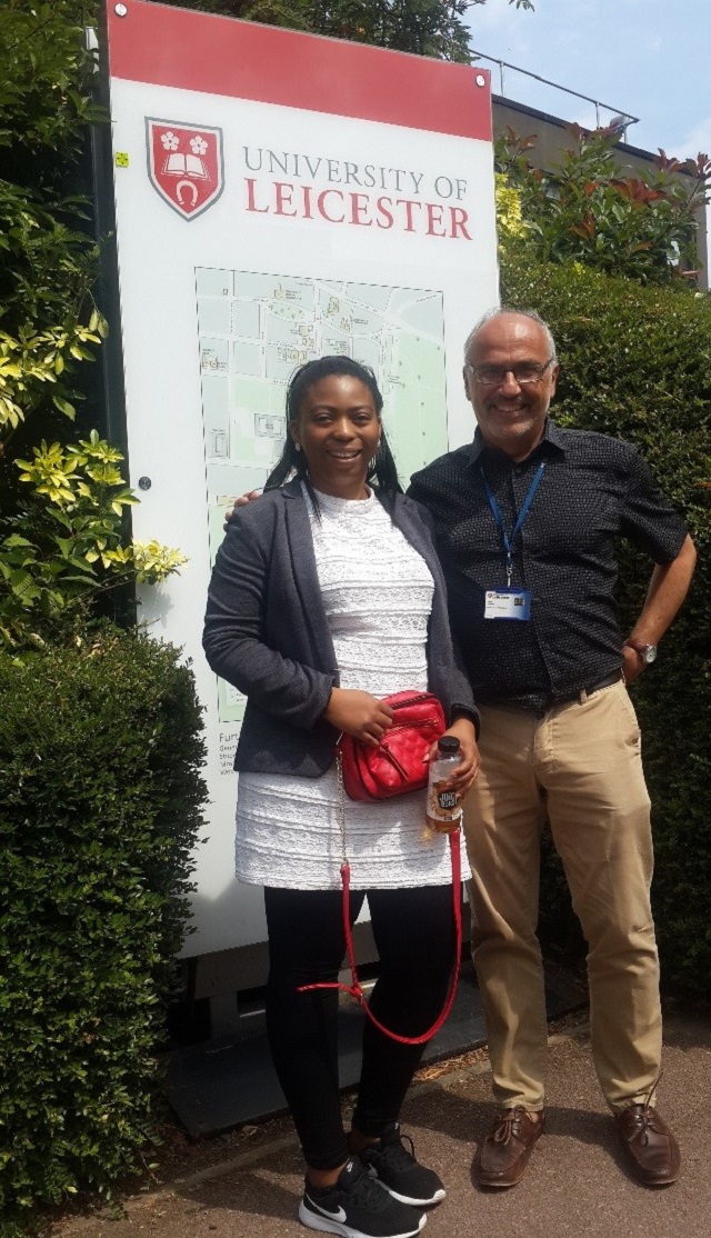 Ms Carol Dineo Diale and Prof Panos Vostanis (University of Leicester. Department of Neuroscience, P