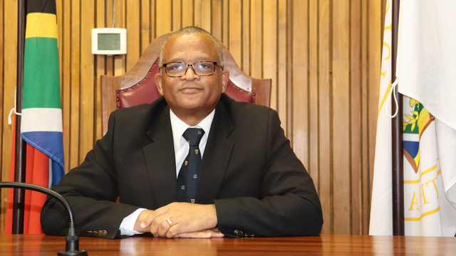 Rhodes University's new Chairperson of Council, Judge Gerald Bloem.