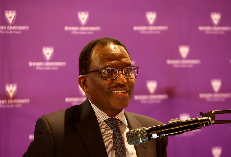Rhodes University Vice-Chancellor, Professor Sizwe Mabizela. Photo cred: Sandile Ndlovu.