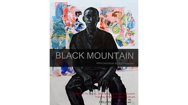 "Black Mountain" exhibition by Stary Mwaba