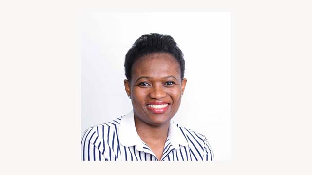 Dr Nolwazi Mkize, Product Stewardship Manager for Africa Middle East at Corteva Agriscience.