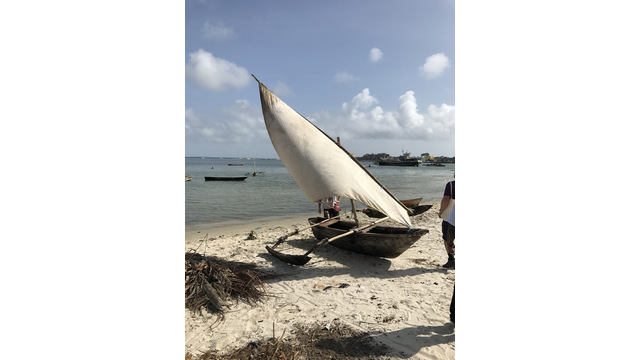 Traditional fishing vessel, Tanzania