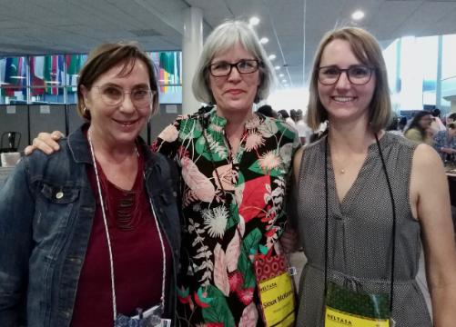 Professor Christine Winberg, Professor Sioux McKenna and Dr Kirstin Wilmot (from left to right)