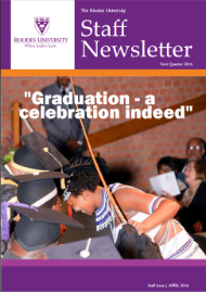 Staff Newsletter cover