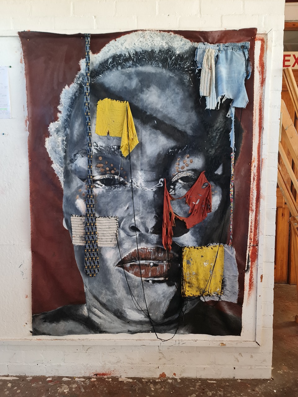 One of the works on display at Rhodes University’s NAF 2025 exhibition