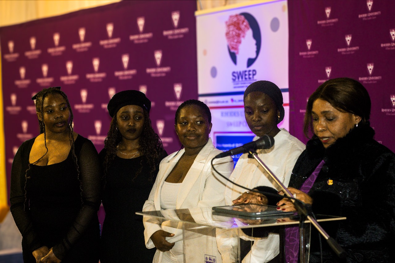 Professor ‘Mabokang Monnapula-Mapesela, Rhodes University's Deputy Vice-Chancellor: Academic and Student Affairs, celebrated SWEEP launch as a landmark moment - a critical bridge between classroom learning and real-world economic engagement [PHOTO CREDIT: Tito Hermans]