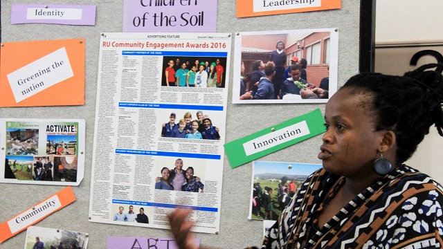 Dr Ngqwala at ECP Training