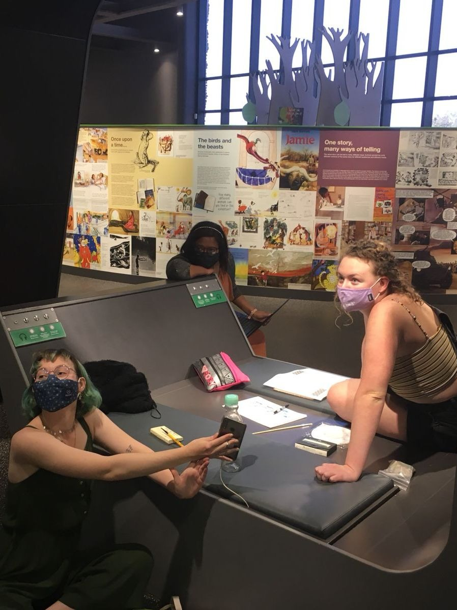 Creative volunteers gathered at the Amazwi South African Museum of Literature with a collective goal; to work together with the aim to produce high-quality children’s picture books. 