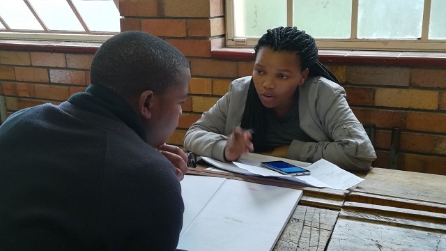 mentoring in session