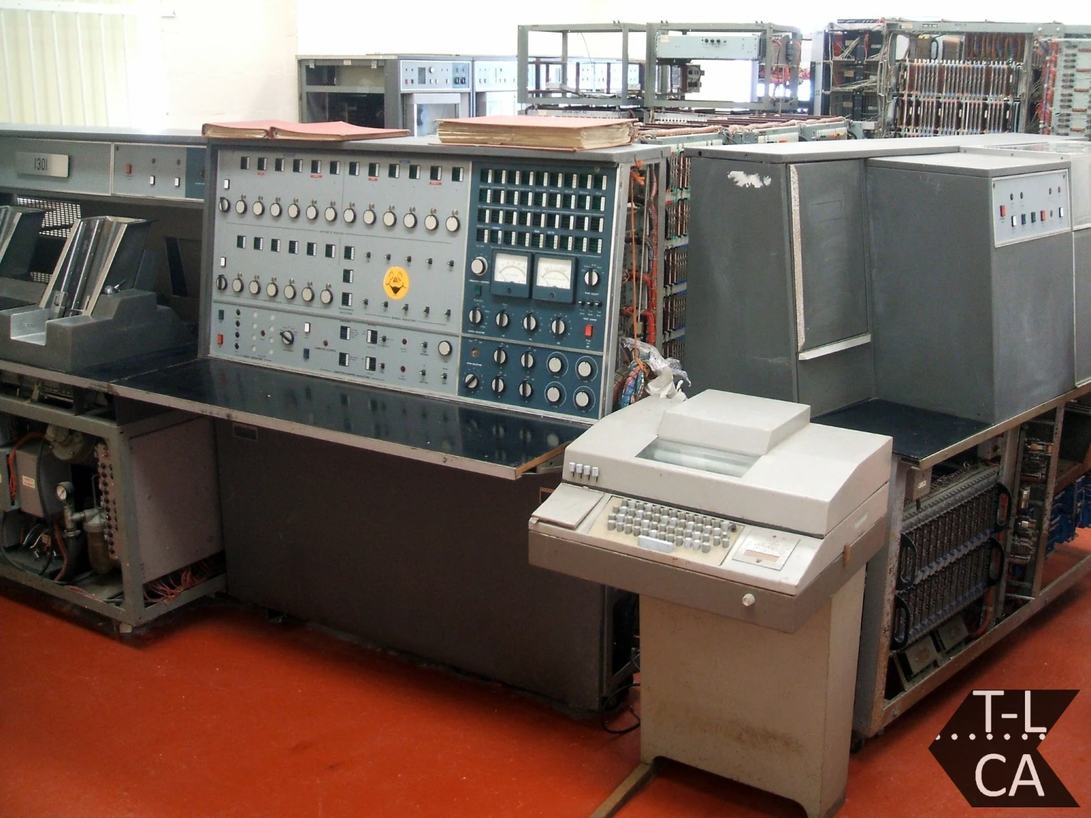 No images remain of Rhodes University’s ICT1301, but it would have looked nearly identical to this. Image: Time-Line Computer Archive. 