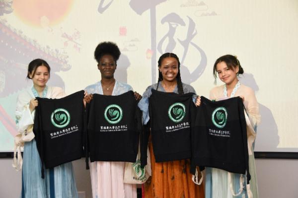 From left to right: Amy Brandon, Alison Brandon, Zola Ncokazi and Akisa Kakia.