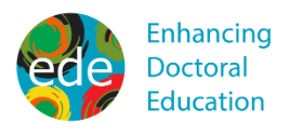 A circular logo featuring the acronym 