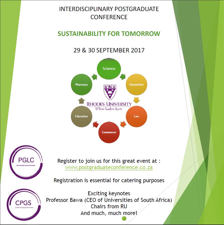 Interdisciplinary Postgraduate Conference Poster
