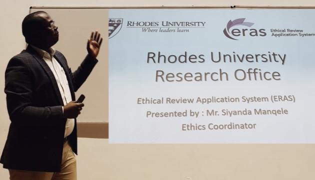 Ethics in research event write-up