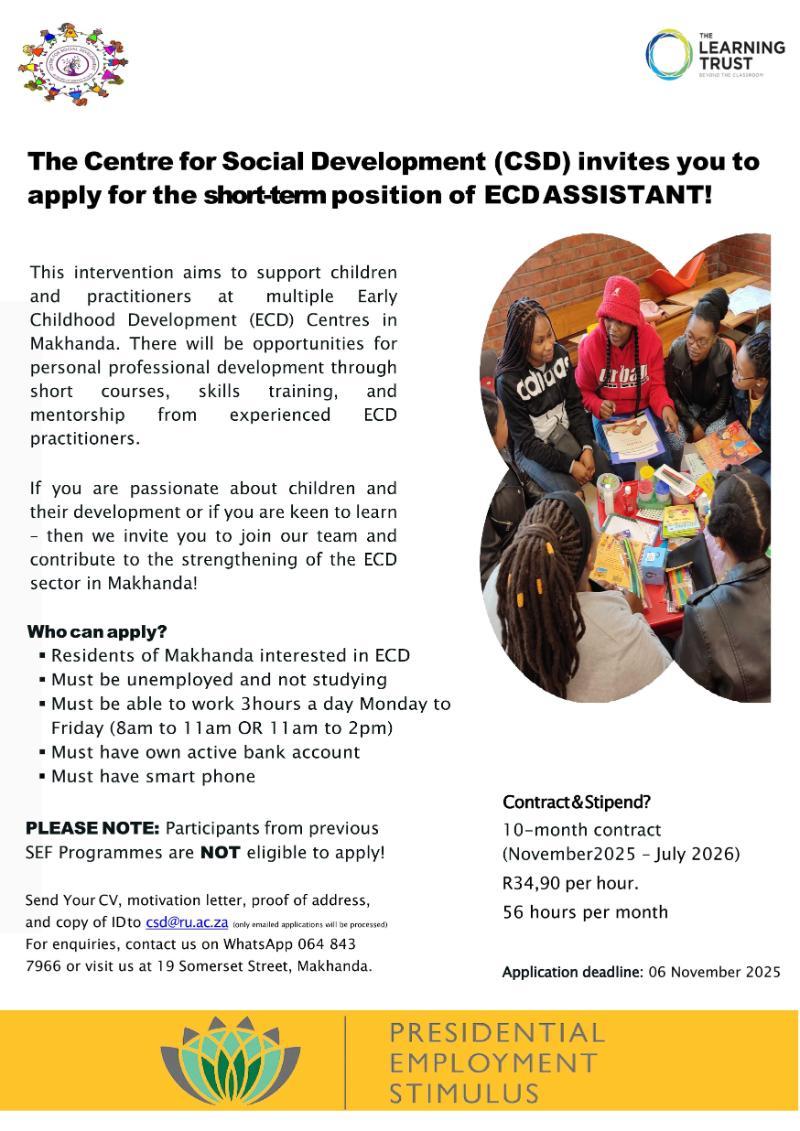 SEF ROUND 4 JOB ADVERT