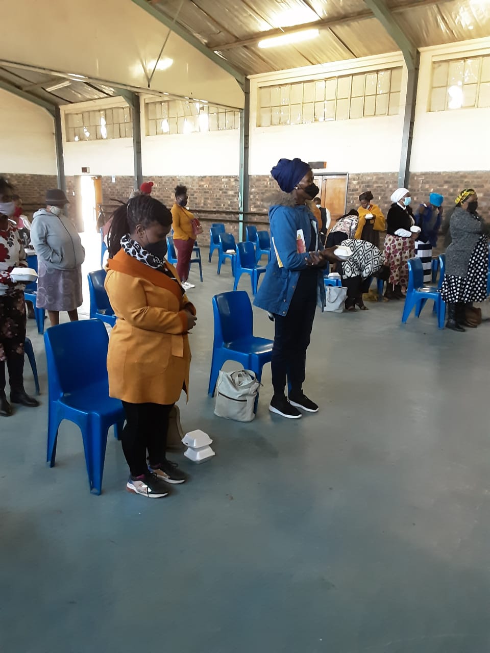 Participants at the Book Sharing Award Ceremony