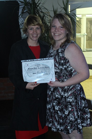 Awards - Amy Langston - third year academic award