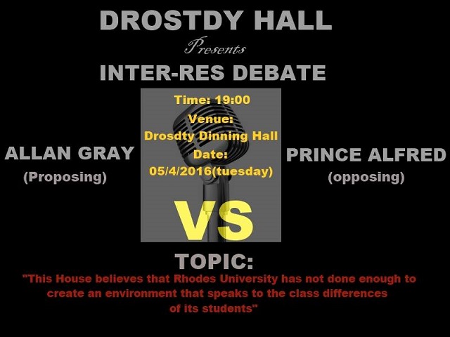Activities - Hall Debate Poster