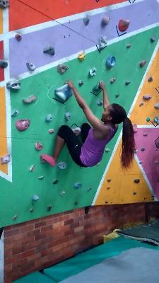 Celeste Females at inter-res climbing