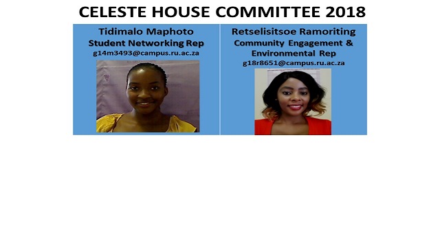 Celeste House Comm 2018 - 2