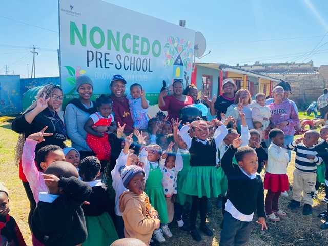 Noncedo clean up day