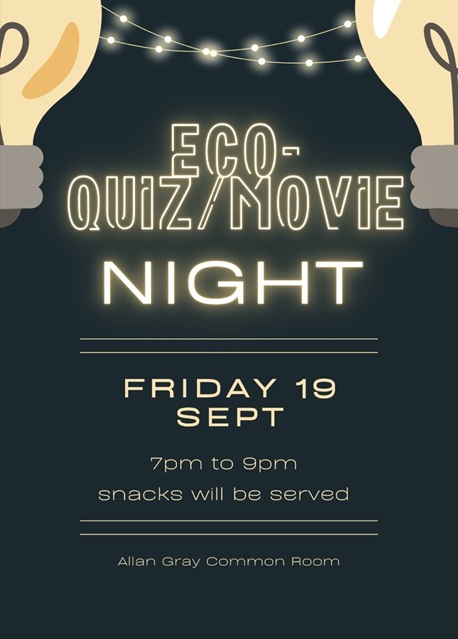 Allan Gray Eco-Quiz Night/Movie Night 19 Sep