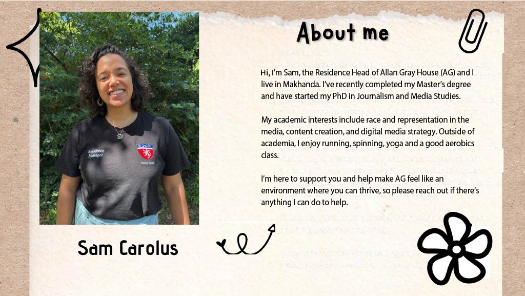 Samantha Carolus - Allan Gray Residence Head