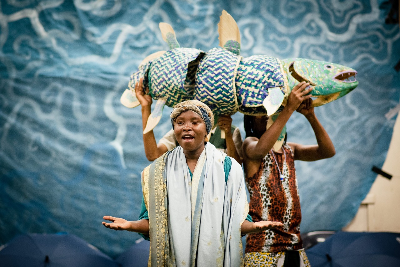 Zimpendulo Mthembu in Umkhosi Wenala: Festival of Abundance. Photo Credit: Casey Pratt