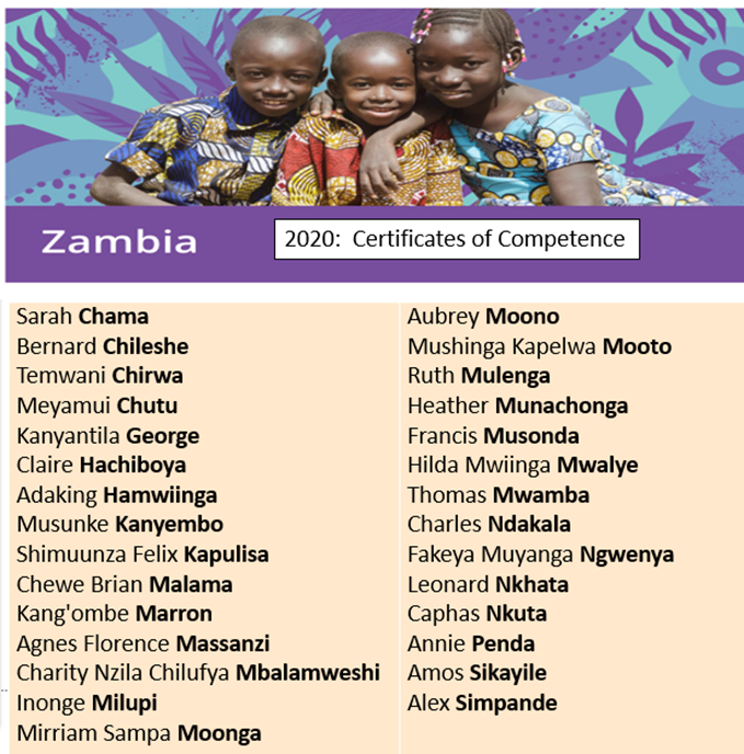 SST Zambia Graduates