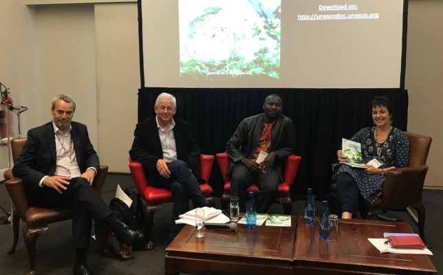 Prof Lotz-Sisitka, Prof Hattingh, Dr Mweshi, Mr Muller-Wirth 