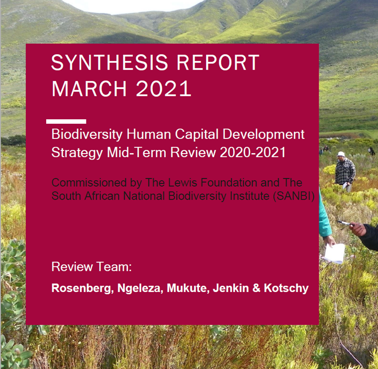 Biodiversity Human Capital Development Strategy Review