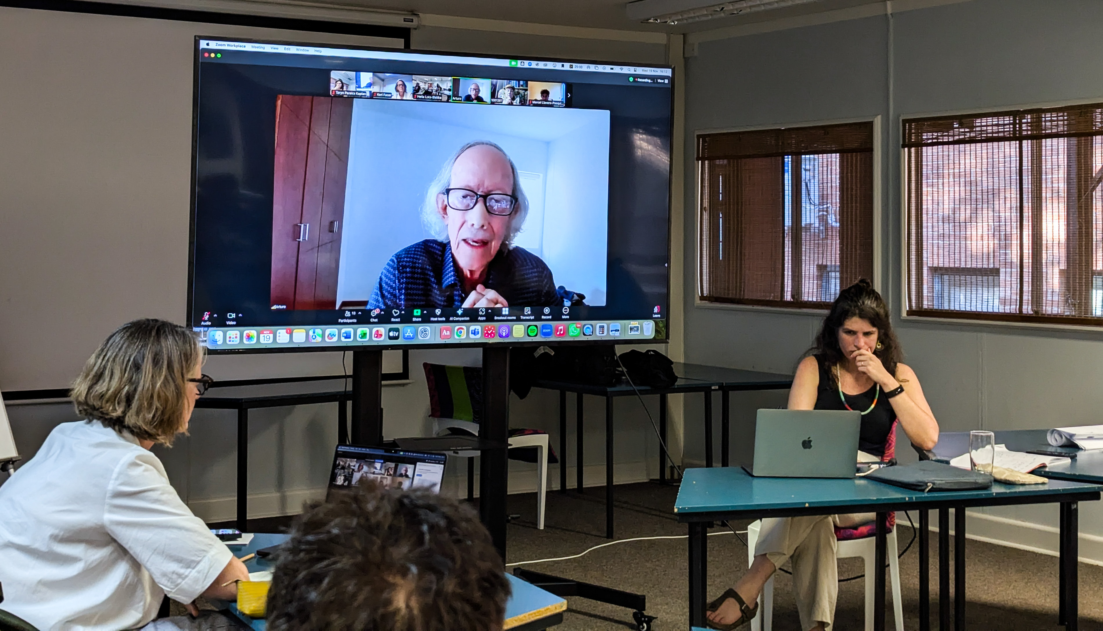 Arturo Escobar gives online lecture at BA Time Lab hosted by ELRC.